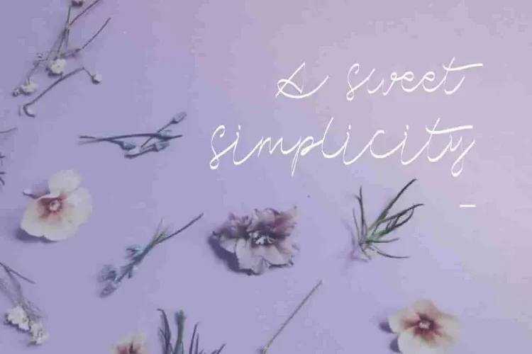 Lorieta Handwritting Font