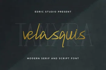 Velasquis Tamyra Font Duo