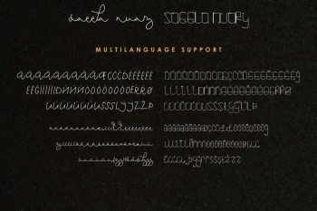 Saeela Nuary Font Duo Serif