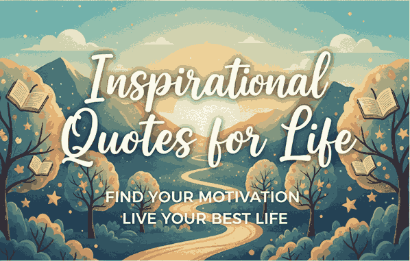 Inspirational quotes for life