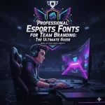 Professional Esports Fonts for Team Branding1
