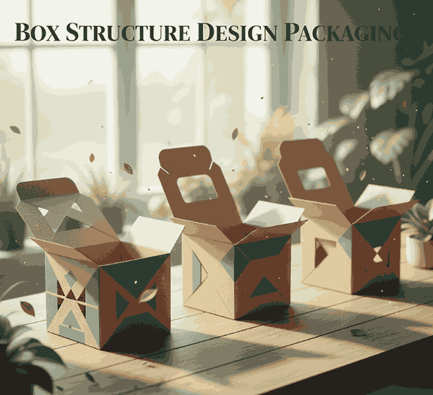 Box structure design packaging