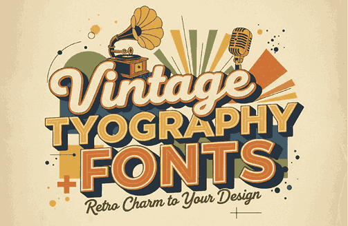 Vintage Typography Fonts