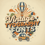 Vintage Typography Fonts1