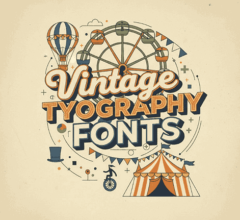 Vintage Typography Fonts