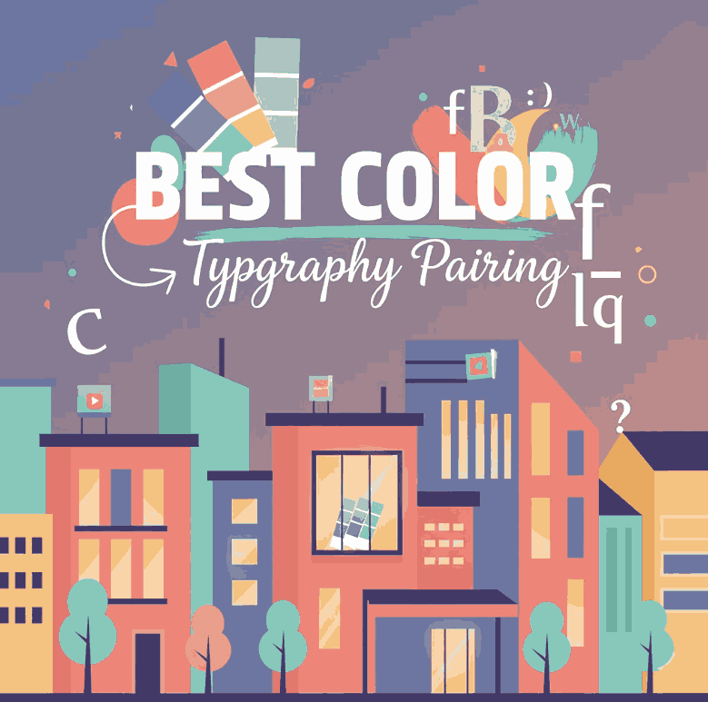 best color & typography pairing