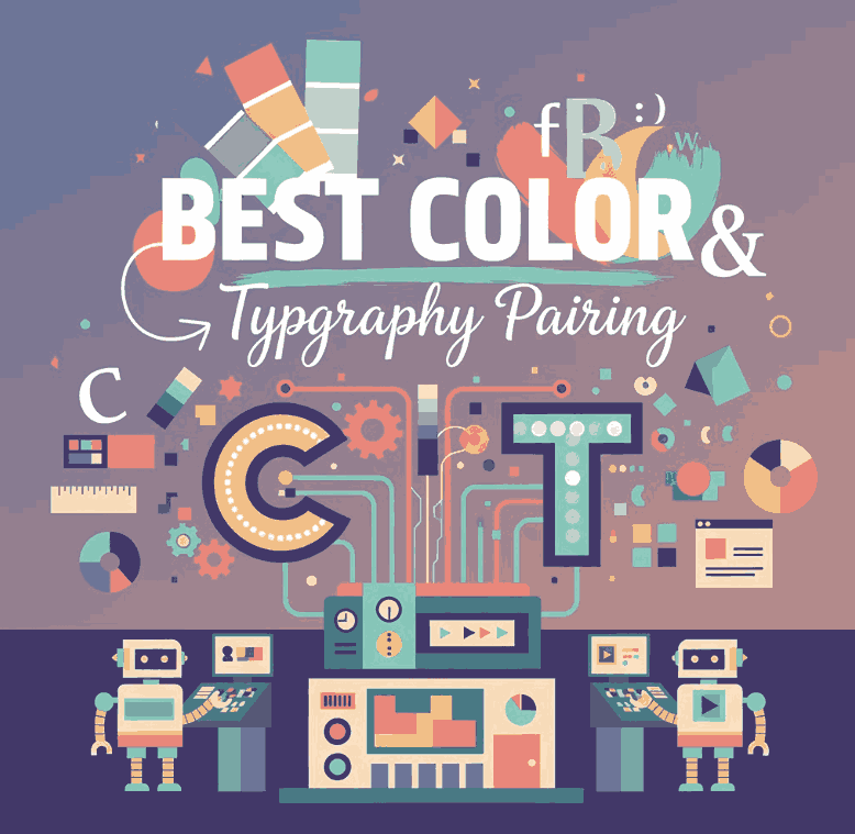 best color & typography pairing