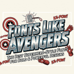 Fonts Like Marvel Avengers1