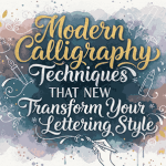 Modern Calligraphy Techniques