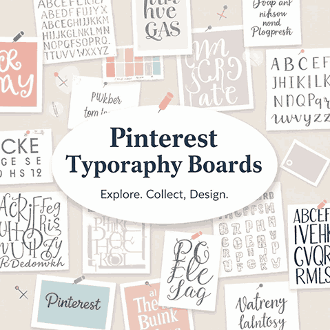 Pinterest Typography Boards