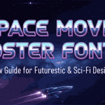 Space Movie Poster Fonts