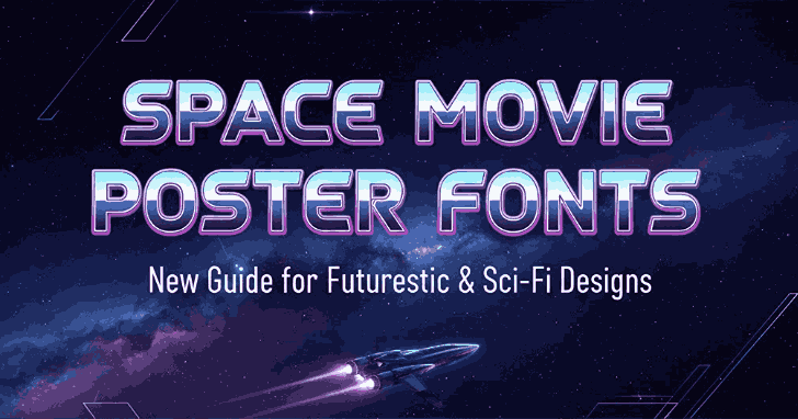 Space Movie Poster Fonts