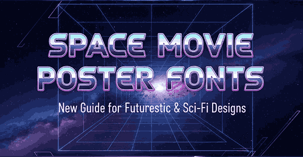 Space Movie Poster Fonts