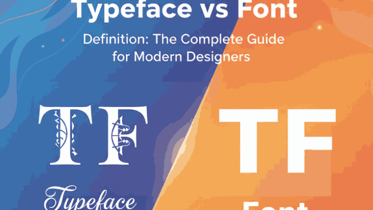 Typeface vs Font Definition