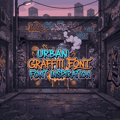 Urban Graffiti Font Inspiration