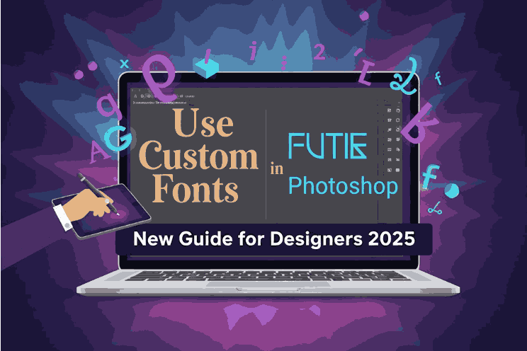 Use Custom Fonts Photoshop